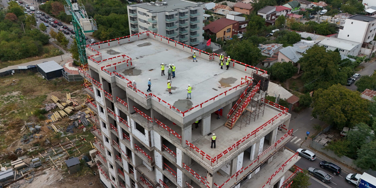 Completion of the Structural Frame at Lakeside11