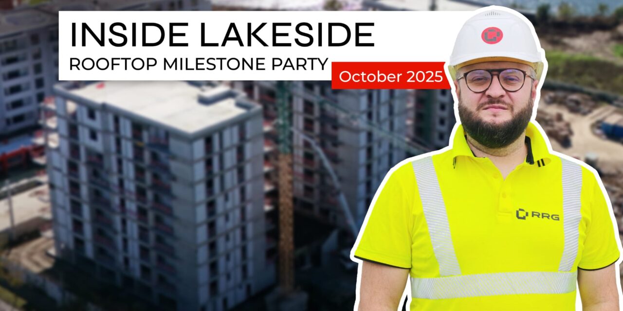 Inside Lakeside — Rooftop Edition: Structural Frame of Phase One Completed